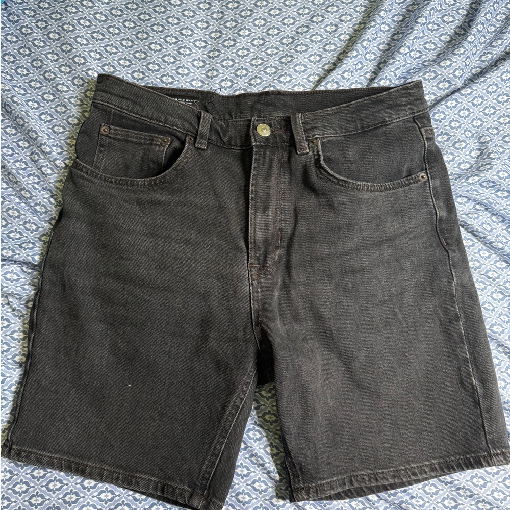 Zara Charcoal Denim Men's Shorts